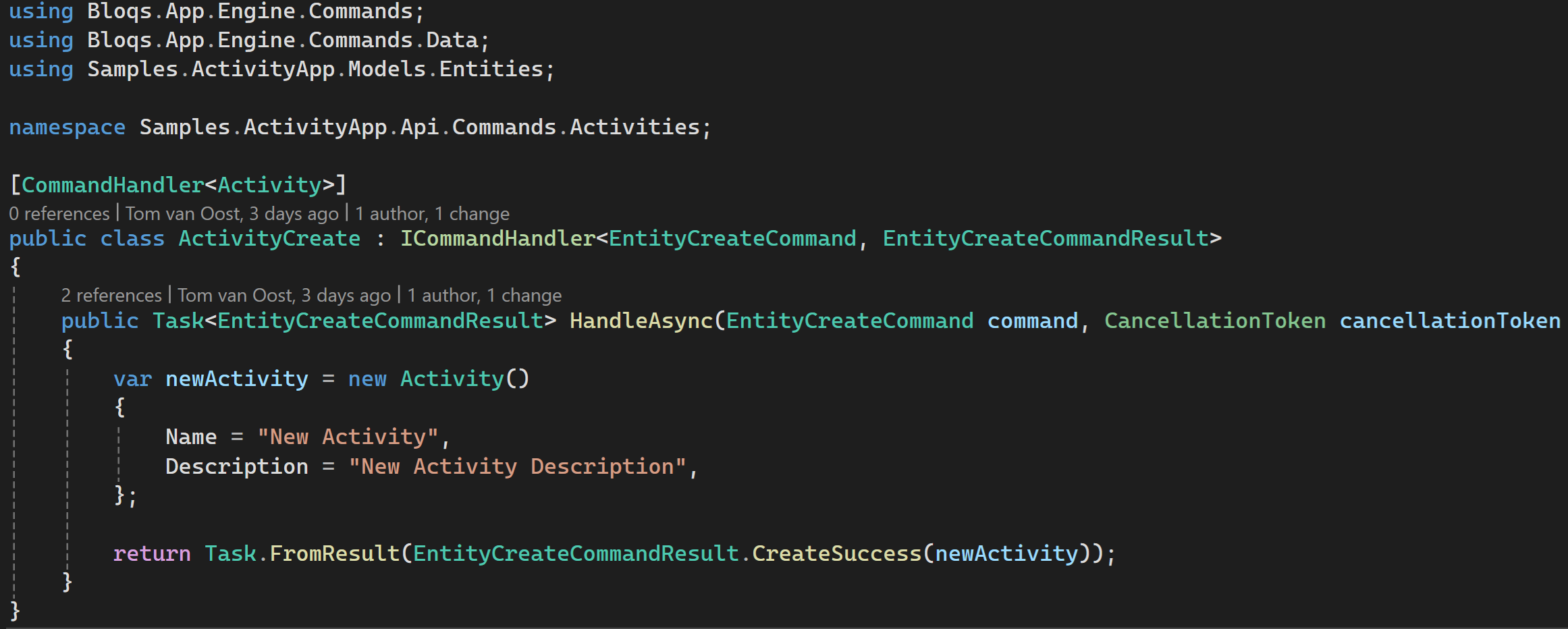 Modeling in VisualStudio using C#