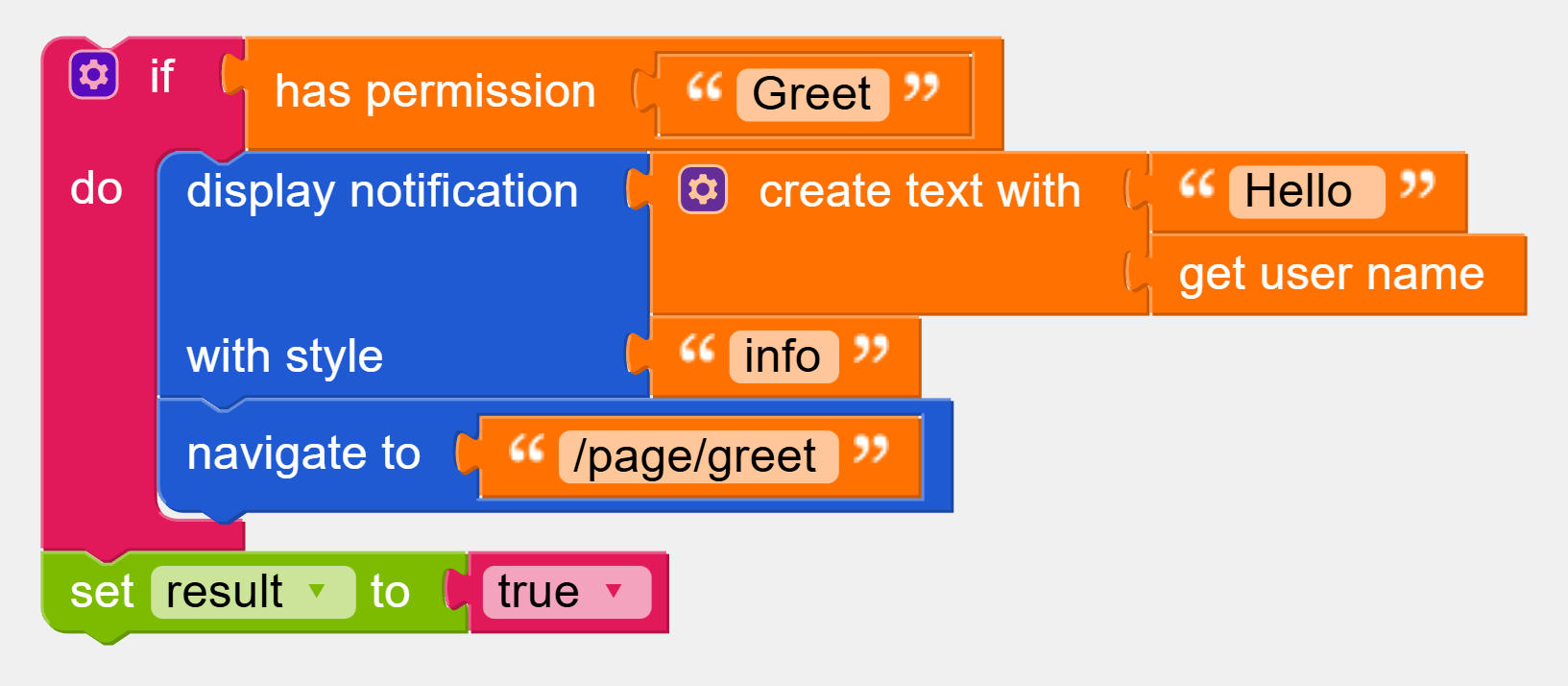 Scratch-like Visual Programming